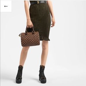 Authentic Louis Vuitton Speedy 25 Damier Ebene